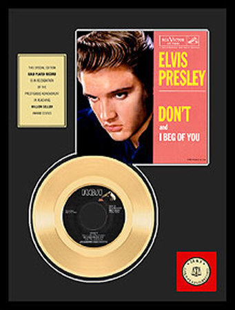 Elvis Presley Framed Memorabilia Elvis Presley Framed Memorabilia