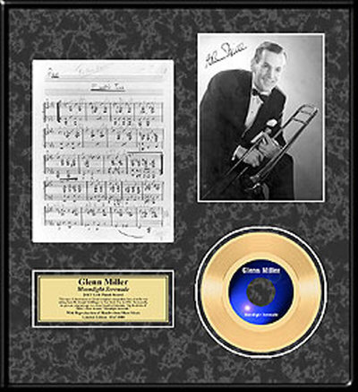 Glenn Miller Framed Memorabilia Glenn Miller Framed Memorabilia