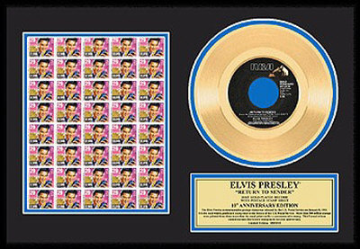 Elvis Presley Framed Memorabilia Elvis Presley Framed Memorabilia
