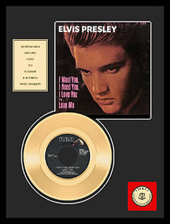 Elvis Presley Framed Memorabilia Elvis Presley Framed Memorabilia
