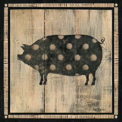 Polka Pig II Print Polka Pig II Print