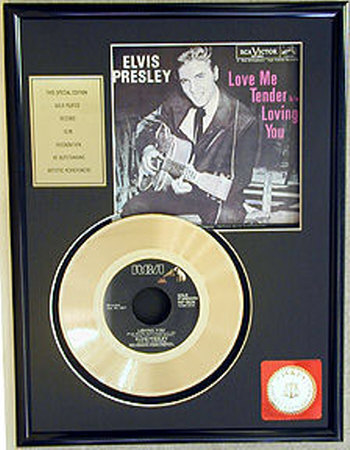 Elvis Presley Framed Memorabilia Elvis Presley Framed Memorabilia