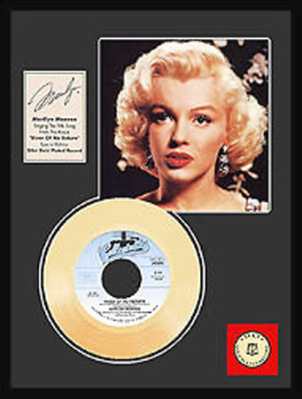 Marilyn Monroe Framed Memorabilia Marilyn Monroe Framed Memorabilia
