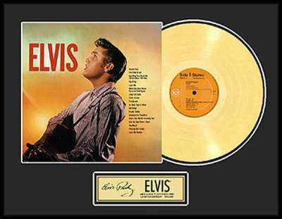 Elvis Presley Framed Memorabilia Elvis Presley Framed Memorabilia
