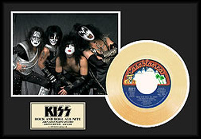 Kiss Framed Memorabilia Kiss Framed Memorabilia