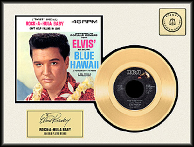 Elvis Presley Framed Memorabilia Elvis Presley Framed Memorabilia