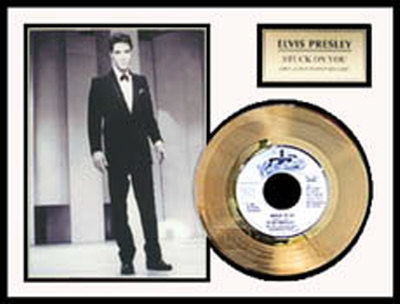 Elvis Presley Framed Memorabilia Elvis Presley Framed Memorabilia