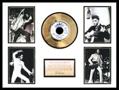 Elvis Presley Framed Memorabilia Elvis Presley Framed Memorabilia