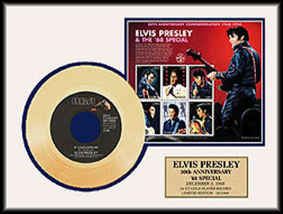 Elvis Presley Framed Memorabilia Elvis Presley Framed Memorabilia