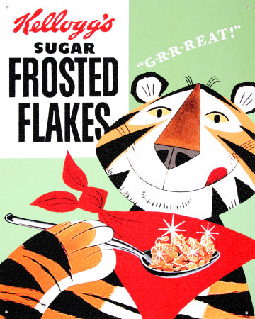 Frosted Flakes Tin Sign Frosted Flakes Tin Sign