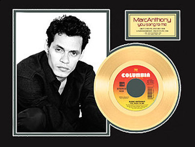 Marc Anthony Framed Memorabilia Marc Anthony Framed Memorabilia
