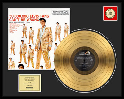 Elvis Presley Framed Memorabilia Elvis Presley Framed Memorabilia