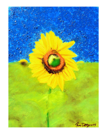 Sunflower in Tuscany Giclee Print Sunflower in Tuscany Giclee Print