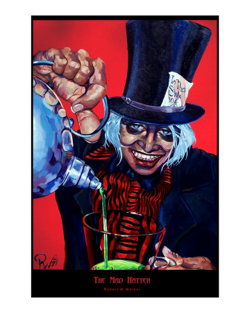 The Mad Hatter Giclee Print The Mad Hatter Giclee Print