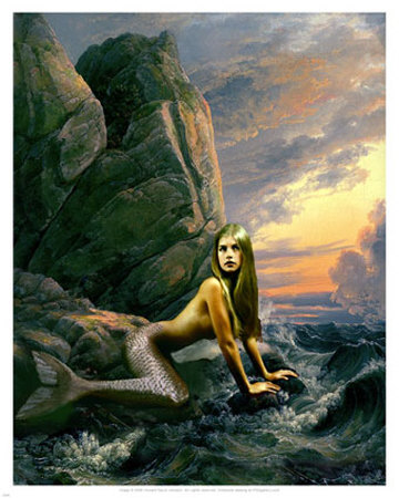 The Mermaid Print The Mermaid Print