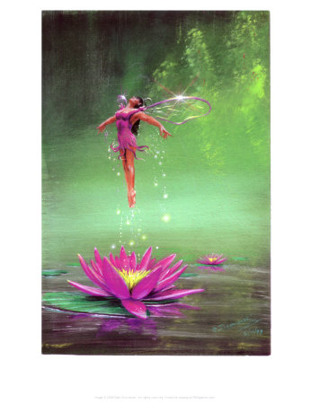 Birth of a Water Nymph Print by Dale Ziemianski at Art. Birth of a Water Nymph Print by Dale Ziemianski at Art.