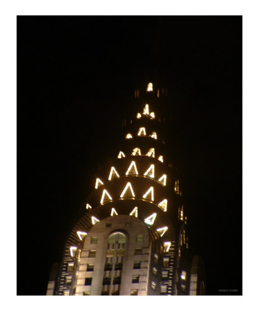 CHRYSLER LIGHTS Photographic Print CHRYSLER LIGHTS Photographic Print