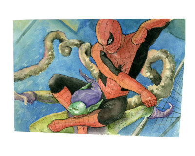 spiderman Giclee Print spiderman Giclee Print