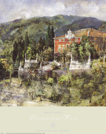 Countryside Villa Print Countryside Villa Print