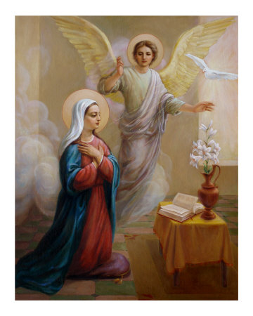 Annunciation Giclee Print Annunciation Giclee Print