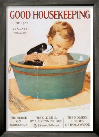 Good Housekeeping Framed Print Good Housekeeping Framed Print