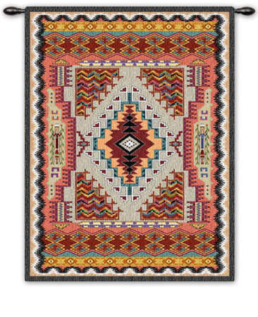 Southwest Salmon Wall Tapestry Southwest Salmon Wall Tapestry