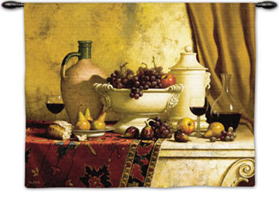 Italian Feast Wall Tapestry Italian Feast Wall Tapestry