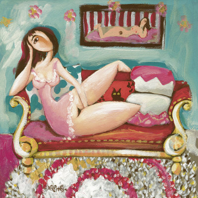Solitary Pleasure Print by