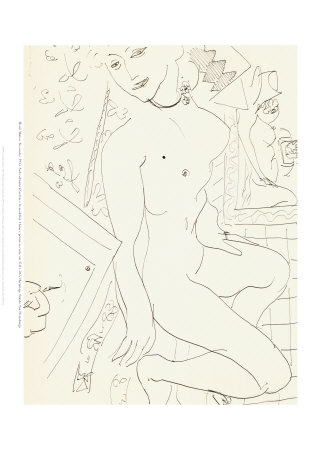 Nude Lying Down Print Nude Lying Down Print