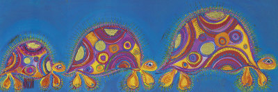 Three Tortoises Print Three Tortoises Print