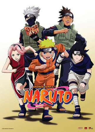 Naruto Group Wall Scroll Naruto Group Wall Scroll