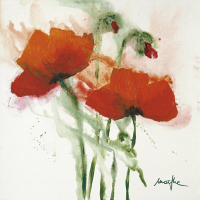 Poppies in the Wind II Print Poppies in the Wind II Print