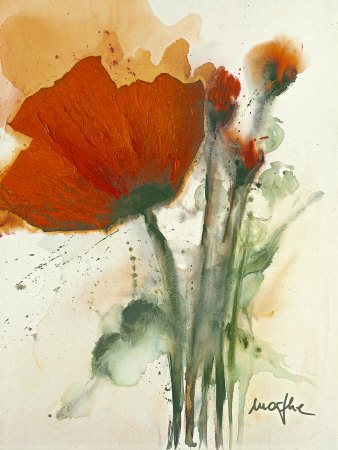 Bunch of Poppies I Print Bunch of Poppies I Print