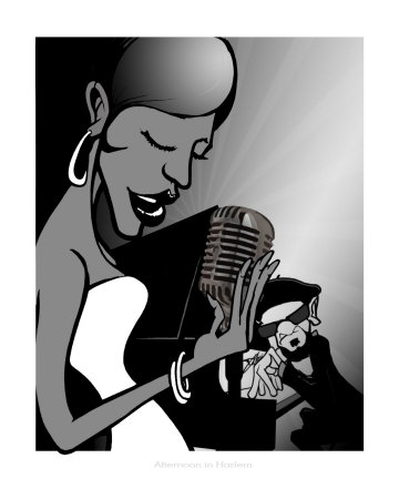 Afternoon in Harlem Giclee Print Afternoon in Harlem Giclee Print