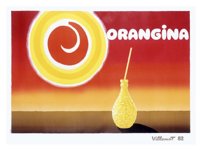 Orangina Soda Giclee Print