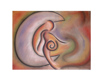 Moon Goddess Giclee Print Moon Goddess Giclee Print