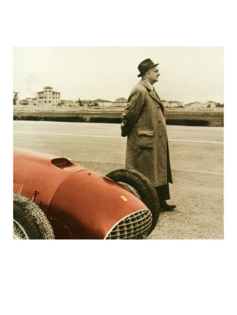 Enzo Ferrari F1 Grand Prix Giclee Print Enzo Ferrari F1 Grand Prix Giclee Print