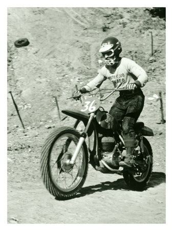 Bultaco Pursang Motorcycle MX Giclee Print Bultaco Pursang Motorcycle MX Giclee Print