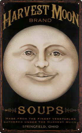 Harvest Moon Tin Sign Harvest Moon Tin Sign