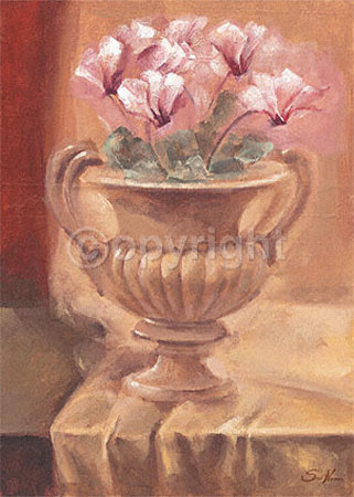 Classic Cyclamen Print Classic Cyclamen Print