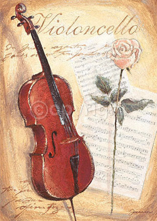 Violoncello Print Violoncello Print