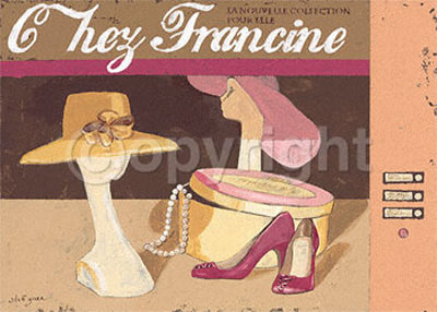 Chez Francine Print Chez Francine Print
