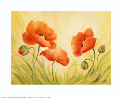 Fun Poppies Print Fun Poppies Print