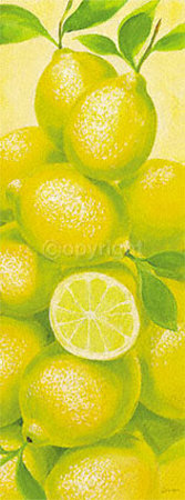 Swinging Lemon Print Swinging Lemon Print