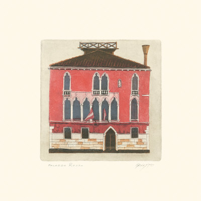 Palazzo Rosso Print Palazzo Rosso Print