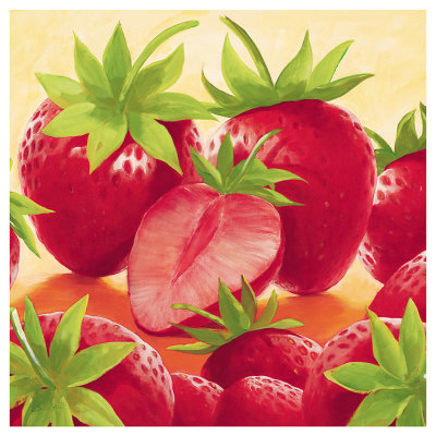 Strawberry Kiss Print Strawberry Kiss Print