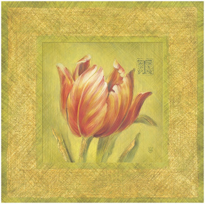 Golden Tulip Print Golden Tulip Print