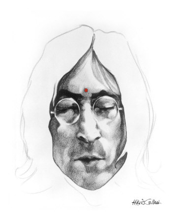 John Lennon Giclee Print John Lennon Giclee Print