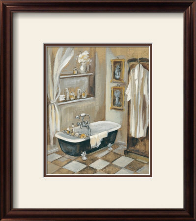 French Bath III Framed Print French Bath III Framed Print