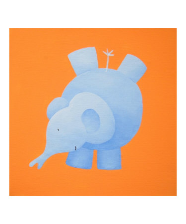 Elephant playtime IV Giclee Print Elephant playtime IV Giclee Print